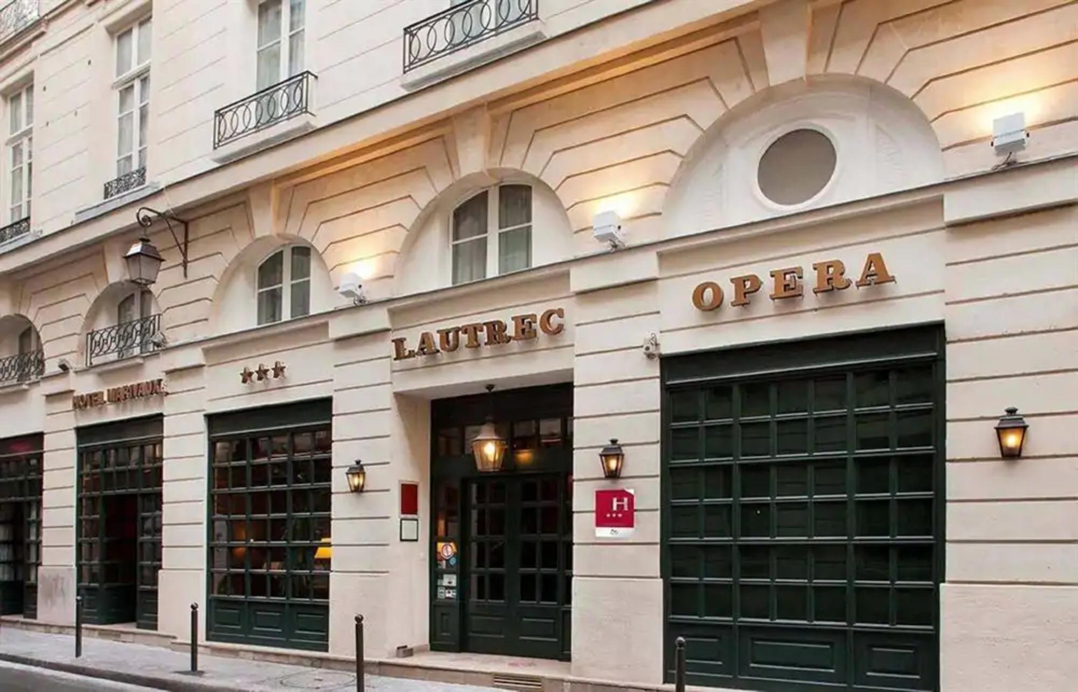 Hotel Lautrec Opera Paříž Exteriér fotografie