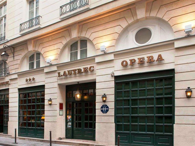 Hotel Lautrec Opera Paříž Exteriér fotografie